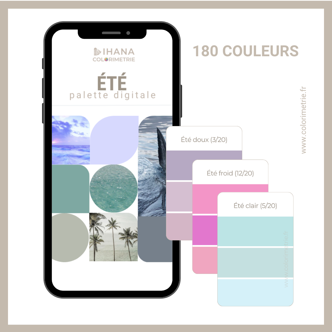 PALETTE DIGITALE : 180 couleurs pour simplifier ton style et sublimer ton image !